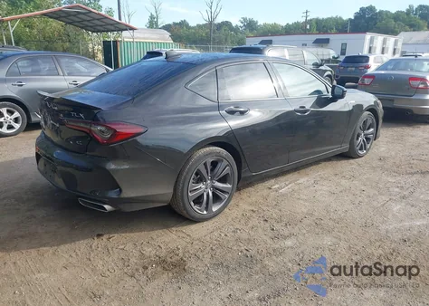 2023 Acura Tlx A-Spec Package из США, поврежденный, VIN 19UUB5F53PA001239